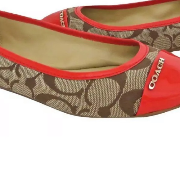 Coach Slip-On Logo Shoes Size 7.5